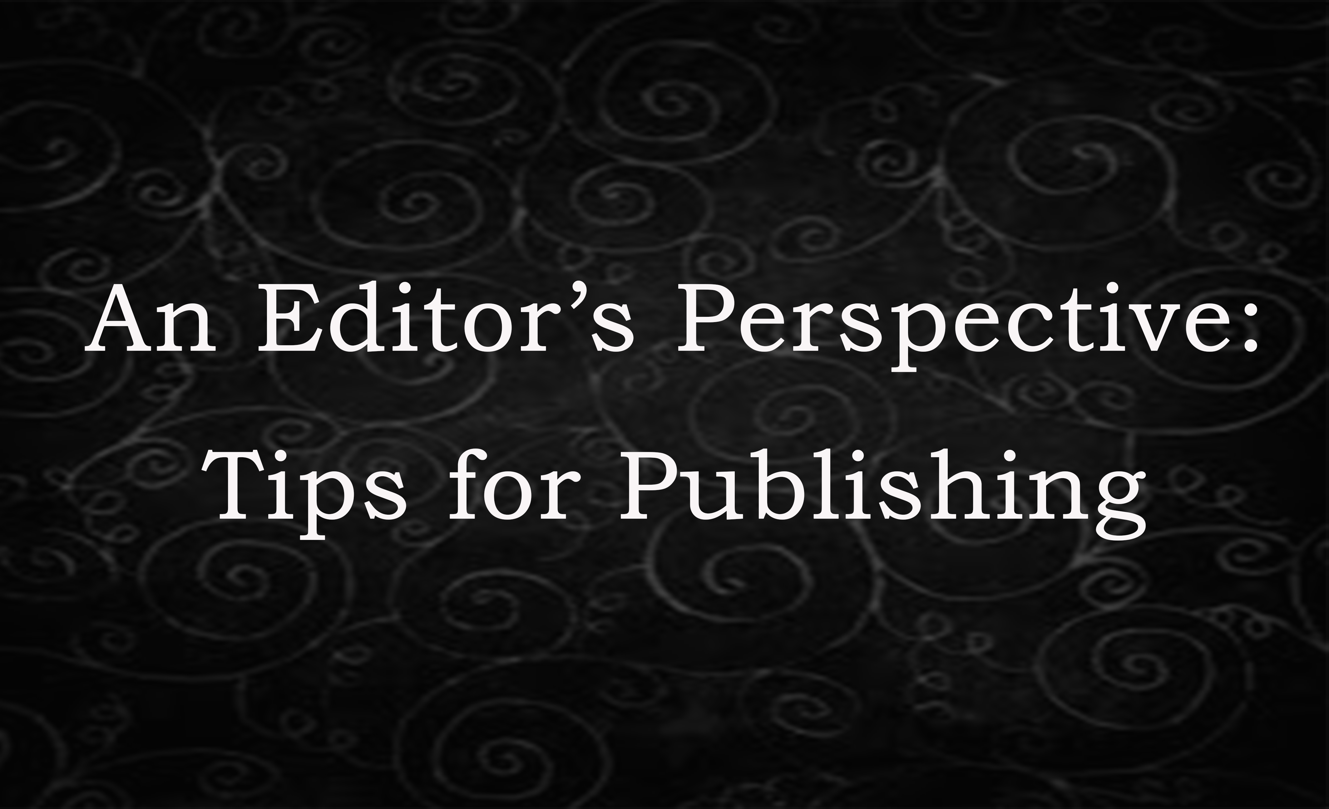 tips for academic publishing