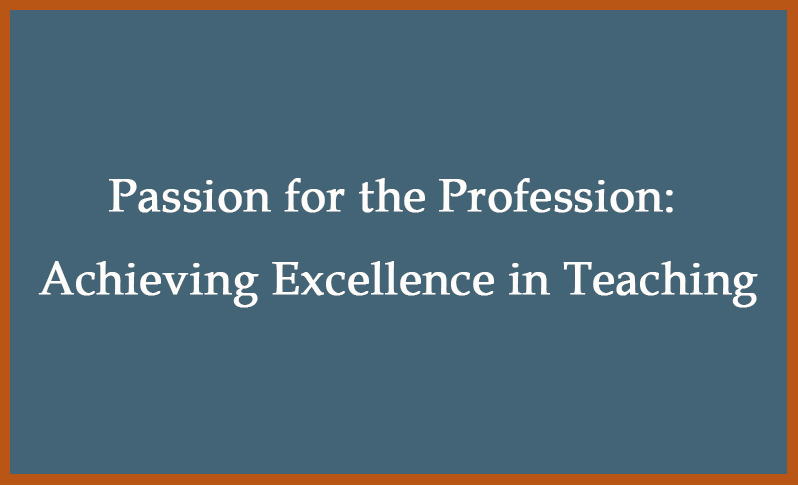 excellence in teaching